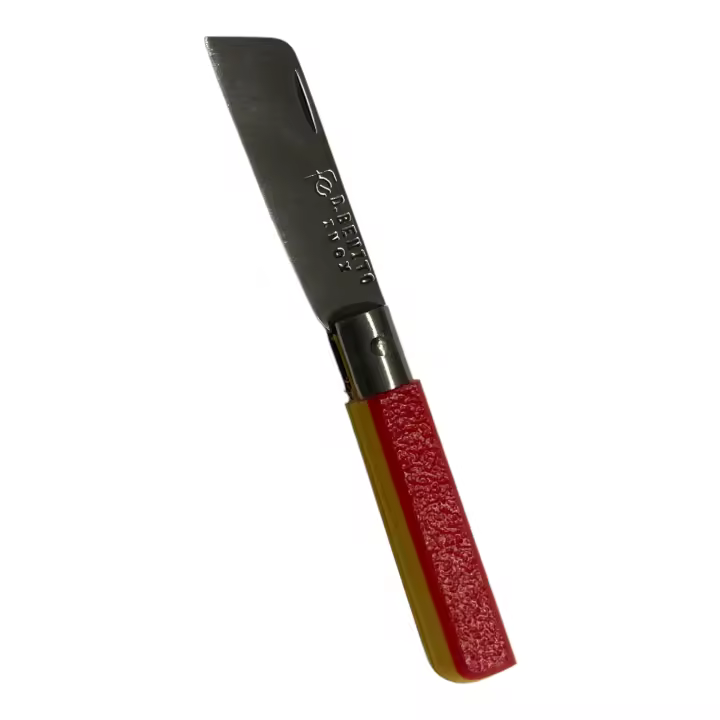 Flores Cortes Navaja Polietileno Taponera Roja/Amarilla 60mm - 1