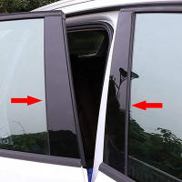 6pcs Adornos De Puerta Y Ventana Para Mazda CX-3 2016-2022 Pegatinas De Cubierta De Estructura Negra Brillante Accesorios De Estilo De Cromo - details 10