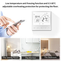 Termostato Inteligente WiFi Tuya Para Calefacción De Suelo Y Boilers De Agua Y Gas Control Por APP Y Voz Compatible Con Alexa Y Google - details 8