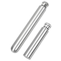 HILIFE Flasque De Hombro 1/1.5oz Botella De Whisky Acero Inoxidable Redondo Tubular Olla De Vino Botellas Portátiles De Alcohol Accesorios De Vino - details 17