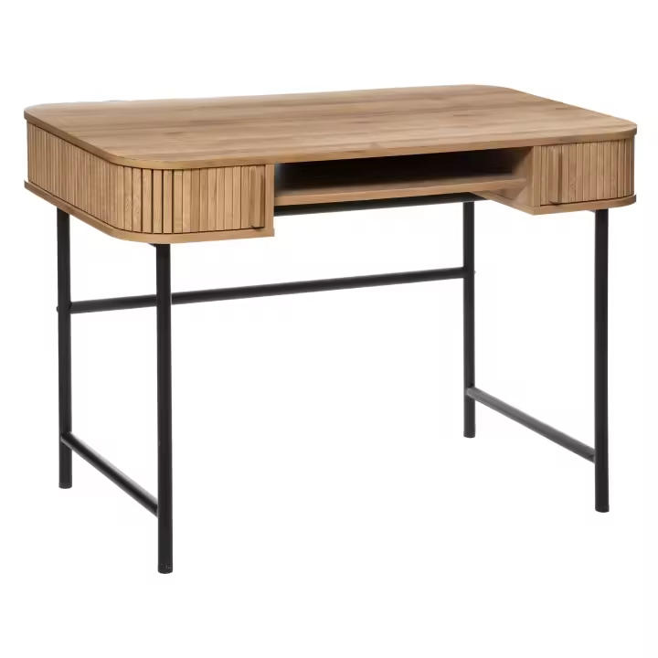 Atmosphera Escritorio Colva Madera 2 Puertas Beige Diseño Contemporáneo - 1