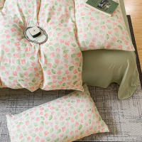 Juego de Funda Nórdica 4 Piezas-Ropa de Cama Algodón Lavado con Jacquard Elegante-Tacto Extra Suave, Varios Tamaño Disponible - details 1