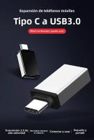 Adaptador OTG USB 3.0 a Tipo C Hembra a Macho Carga Rápida Adaptador USB C Para Xiaomi Samsung Laptop PC Conector a USB a Conector B Tipo-C Voltaje De Entrada 5v Voltaje De Salida 5v - details 0