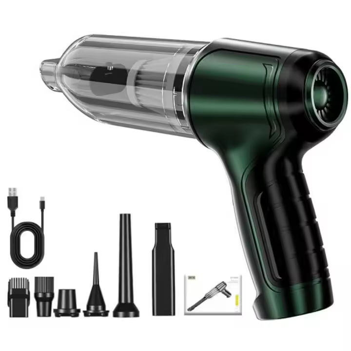 Aspirador de Mano Inalámbrico Powerful Mini 3 En 1 Antipulsado Portátil Para Coche - 1
