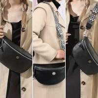 Moem&an Bolso Bandolera Mujer, Bolso Cruzado, Riñonera Elegante para Mujer, 2 Correas Anchas - Bolsillo y Tarjetero Interior - Bolso Cómodo - details 0