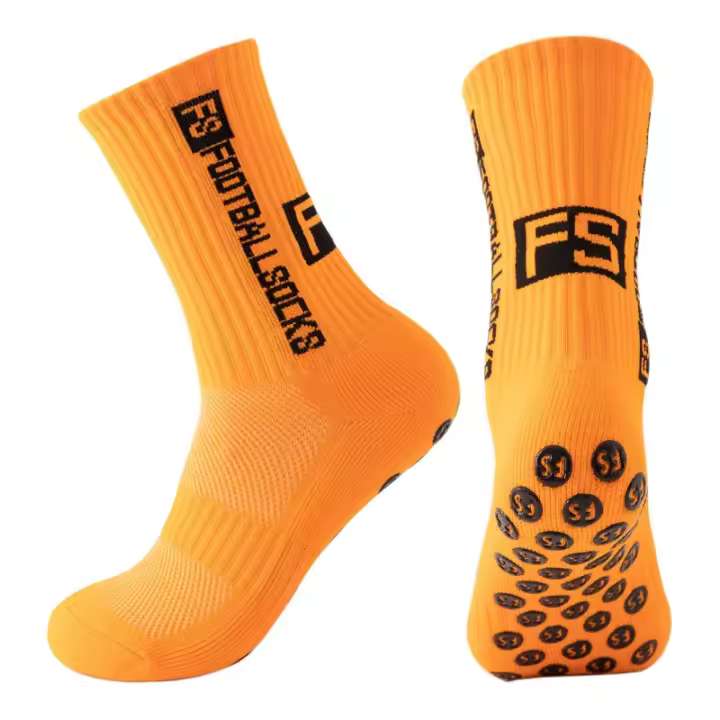 Calcetines De Fútbol FS Estilo Nuevo Con Ventosa De Silicona Redonda Antideslizante Para Hombres Y Mujeres Deportes Béisbol Rugby - 1