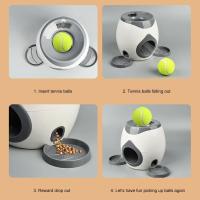 Lanzador Automático De Bolas De Tenis Con Alimentador Para Perros Juguete Interactivo Divertido Juego De Premio Para Entrenamiento De Perros Y Gatos - details 8