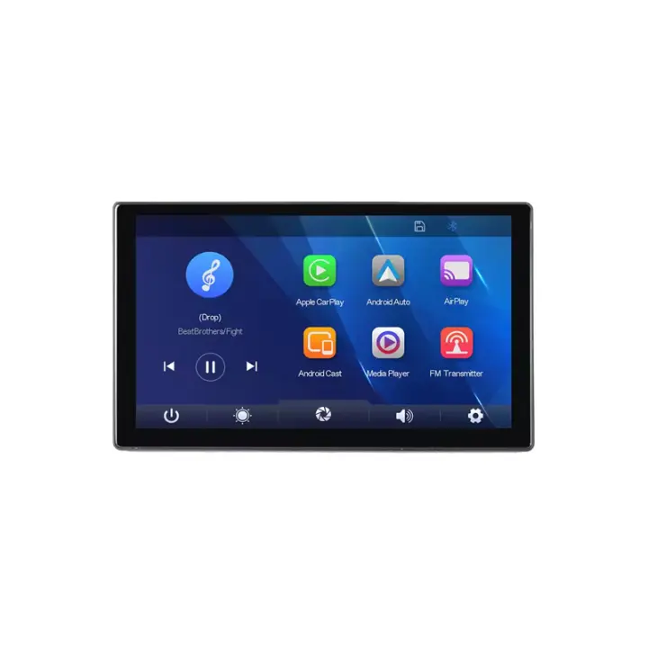 Pantalla táctil de 9 pulgadas, almohadilla CarPlay inalámbrica, tableta Android Auto, sistema Linux, LCD, transmisión AUX FM, Bluetooth 5,0, reproductor Multimedai WFI - 1