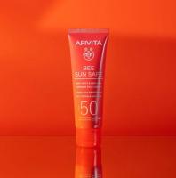 APIVITA BEE SUN SAFE CREMA SOLAR FACIAL ANTIEDAD Y ANTIMANCHAS SPF50 - 50ml - details 0