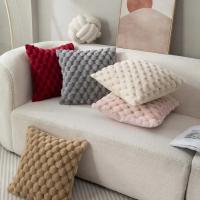 Funda De Cojín De Peluche Suave 3D Con Patrón De Tortuga Y Malla De Piña En Color Crema Para Decoración De Sala De Estar Y Dormitorio - details 6