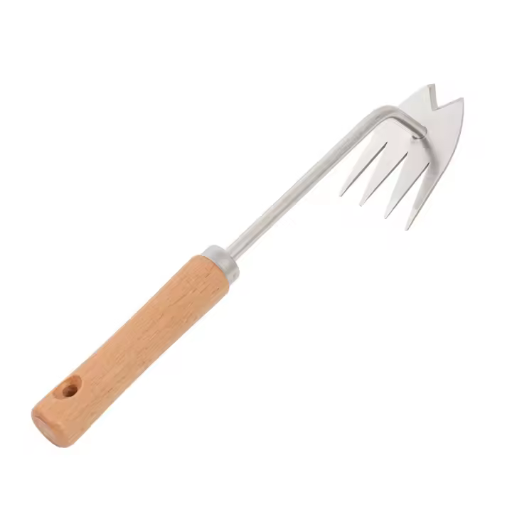 Artefacto de deshierbe, dispositivo de deshierbe, herramientas de jardinería, pala de deshierbe, rastrillo de deshierbe, herramientas agrícolas, dispositivo de deshierbe de acero inoxidable. - 1