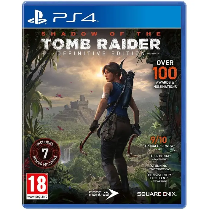 Juego Shadow of the Tomb Raider Definitive Edition Para Playstation 4 | PS4 PAL EU - Nuevo Original Precintado - 1