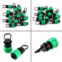 Tapón de tapa de tubo de riego por goteo, accesorio de tapa final Universal de 1/2 pulgadas, para sistema de aspersor de tubo con cinta de goteo de 16mm - details 5