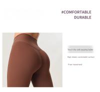 Shorts De Yoga High Waisted Butt Lifting Leggings De Color Puro Para Mujer Pantalones De Ciclismo Para Gimnasio Y Pilates Entrenamiento Cinco Pantalones - details 0