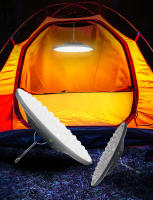 Lámpara De Camping LED Recargable 200W Luz Fuerte Portátil Para Emergencias Y Pesca Linterna De Mano Duración De Iluminación >12h Material ABS - details 1