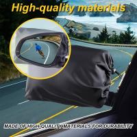 Cubierta Protectora Para Espejo Retrovisor De Coche 1Par Guardia Contra Hielo Nieve Y Lluvia Cubierta Exterior Para Espejos Lateral - details 6