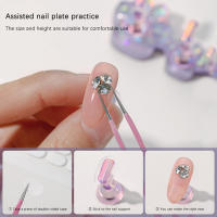 Soporte Magnético Para Uñas Postizas De Resina Aurora Organizador De Manicura Con Estantes Para Uñas Y Herramientas De Cuidado De Las Uñas - details 4