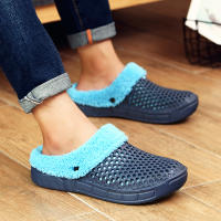 YRZL Pantuflas De Invierno Para Hombres Y Mujeres Zapatos Casuales No Friccionantes De Algodón Antideslizantes Para El Interior Del Hogar - details 16