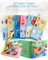 Libro De Tela Para Bebés Educativo Temprano Con Imágenes De Frutas Animales Y Números Juguete Cognitivo Para Niños De 1 a 72 Meses - details 4