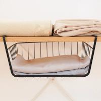 Cesta De Almacenamiento Para Cocina Y Baño Sin Perforar Cesta Colgante De Hierro Para Organizar Espacios Domésticos - details 3