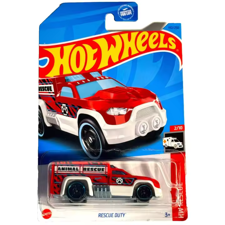 MATTEL - Hot Wheels  -  Rescue Duty 2023 - Serie Recolor  - A los coleccionistas les encantarán los detalles realistas - Modelo fundido a presión-  Produto Oficial -   Para niños y niñas a partir de 3años - 1