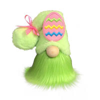 Adorno Decorativo De Pascua En Miniatura Nahuelhut Doll Gnome Con Conejo Ideal Para Decoración De Escritorio Pack De 1 - details 2