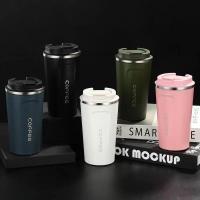 Taza Térmica De Acero Inoxidable 380ml/510ml Vaso Aislado Para Café Viaje Botella Termo Sellado Insulado Para Té Y Bebidas - details 3