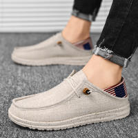 Zapatos Casuales Para Hombre Mocasines De Lona Cómodos Y Antideslizantes Zapatillas Suaves Para Caminar Ideal Para Verano - details 21
