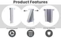 Cubos de Basura Plegable Colgando,10L Gran Capacidad Bote de Basura Colgante,Multifuncional Bote de Basura Colgante Extraible,Papelera Mural para Puerta de Gabinete,Coche,Dormitorio,Oficina - details 1