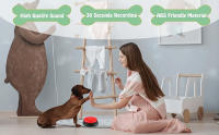 Juguetes Para Perros Interactivos Regulables Con Botones De Grabación Viajeros Que Hablan Suministros De Mascotas Lindos Y Portátiles - details 4