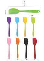 6/3PCS Láminas De Silicona Para Pastelería 21cm Espátula De Crema Para Pasteles Herramienta De Cocina Ecológica Y Duradera - details 0