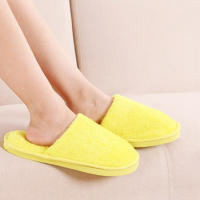 Chinelos De Invierno Para Hombres Y Mujeres Pantuflas De Viaje No Específicas De Color Felpa Coral Antideslizantes Suaves Y Cálidas Chinelos De Casa - details 4