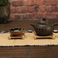 Taza De Té Decorativa Con Diseño Multidiseño Aislada Para Mesa De Té Estilo Japón Decoración Para Café Y Restaurante Mat De Bambú Ecológico - details 1