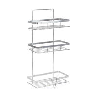 Estantería para Ducha The Secret Home - Estante de Metal con Base de Goma - Organizador de Baño de Varios Niveles Sin Instalación - details 0