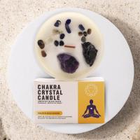 Viva Esencia – Set de Velas de Cristal 7 Chakras con piedras naturales auténticas, cera de soja ecológica, fragancias armonizantes y diseño artesanal | Ritual de meditación, sanación energética, equilibrio interior y bienestar espiritual | Ancient Wisdom - details 4