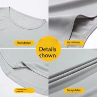 Top De Gimnasio Para Hombre Verano Ropa De Malla Secado Rápido Sin Mangas Camiseta De Fitness Vest De Músculo Deporte De Baloncesto - details 12