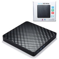 Unidad óptica para ordenador portátil, memoria externa delgado con USB 3.0 DVD, RW con quemador y lector de CD, reproductor bandeja para PC - details 6