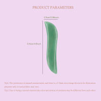1pc Herramienta De Masaje Gua Sha De Jade Natural En S Forma Tablero De Raspadura Para Relajación Corporal Completa Alivio Del Dolor Anti Envejecimiento Para El Rostro - details 7