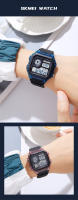 Reloj Deportivo SKMEI Japonés Digital Multifuncional Para Hombres Resistente Al Agua 5Bar Cronógrafo Reloj De Pulsera Con Luz Trasera Y Alarmas - details 15