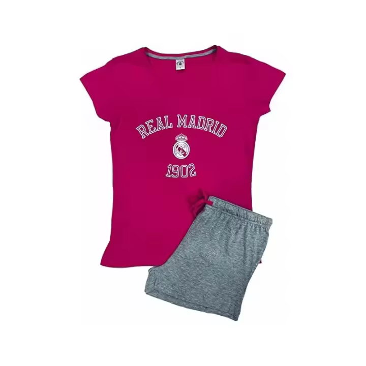 Pijama rosa Real Madrid verano niña RM12605 - 1