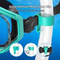 Máscara De Snorkel Para Niños Con 3 Ventanas Visión Amplia HD Ajustable Para Natación Y Escuba Diving Para Jóvenes Y Niños - details 4