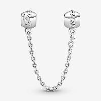 Cadena de seguridad Pandora Family Forever - Momentos compatibles - Charm de plata de ley，Incluye Caja Original - details 0