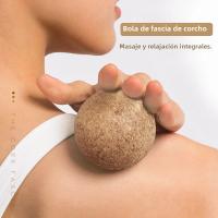 Bola De Masaje De Madera De Tárraco Para Yoga Y Terapia De Relajación Bola De Masaje Para Pies Y Espalda Alivio De Tensión Punto De Tracción Para Relajar Los Muslos - details 0