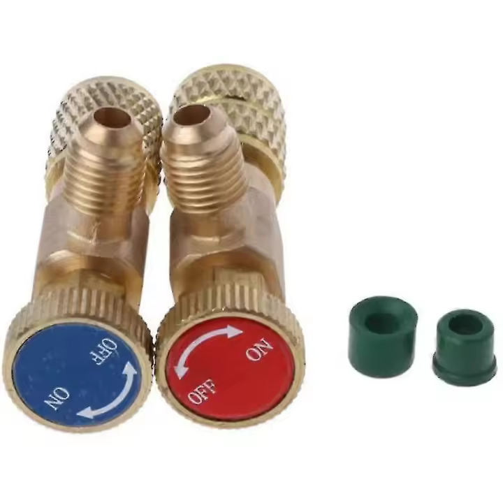 Adapter-r22 y R410 de la conexión del aire acondicionado R410a R22 del acoplador rápido de enfriamiento de la válvula de seguridad del líquido refrigerador - 1