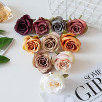50/100pcs Guirnalda De Flores Artificiales Rosa De Seda Para Decoración De Hogar Jardín Protección UV Festivales Bodas Regalo DIY - details 12