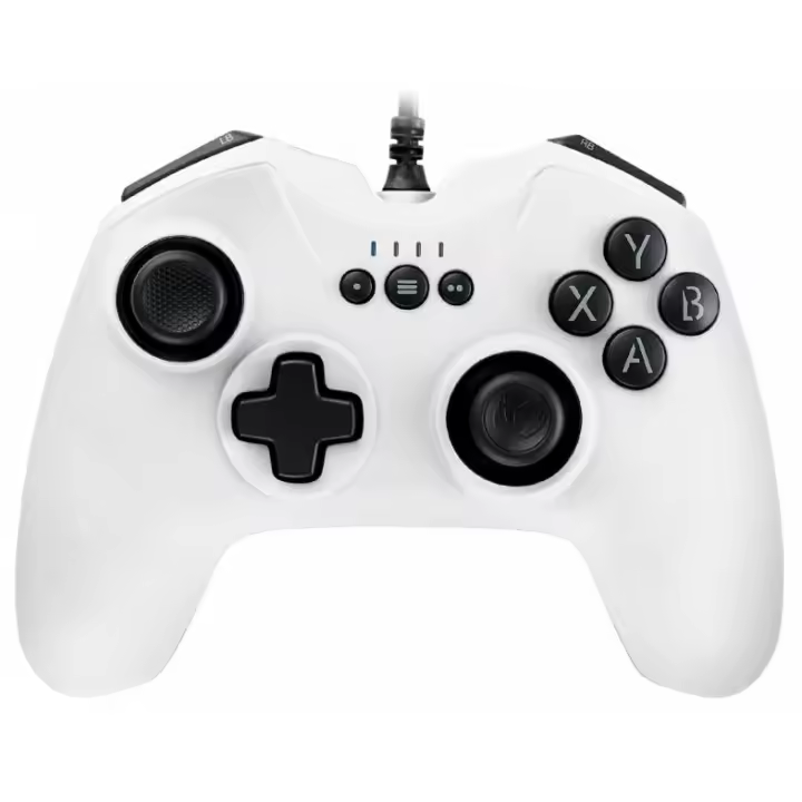 NACON PCGC-100WHITE, Gamepad, PC, Analógico, Atrás, D-pad, Mode, Inicio, Alámbrico, USB - 1