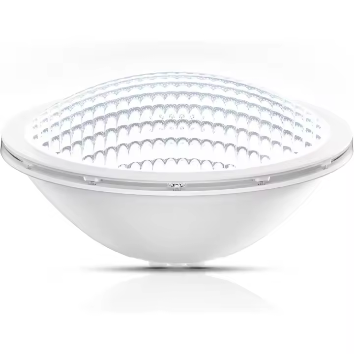 LED Piscina PAR56,18W Foco LED Piscina Sumergible Iluminación LED Empotrados, 1800lm, Ángulo de 120 °, Impermeable IP68, 12V DC/AC, 6000K - 1
