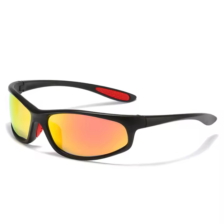 Gafas de sol clásicas Y2K para mujer, gafas de sol polarizadas envolventes para hombre, gafas de alta calidad para ciclismo al aire libre, deportes, gafas Vintage lentes niña vasos Venta al por mayor - 1