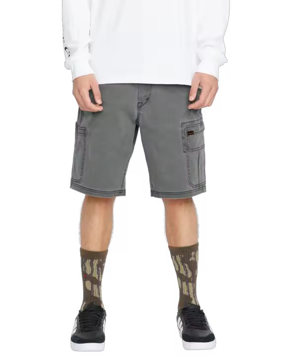 Pantalón Corto Volcom Gage Work Short 21 - Stealth - 1