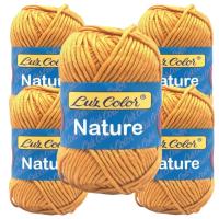 Lote 50 Ovillos nature Bambú & Lana Merino – Suavidad Natural Confort Premium | 50g | Agujas 4-5 mm | LANAS LUZ COLOR - details 2